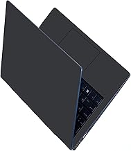 Full Body Solid Color Laptop Skins Sticker Laminated HD Quality Vinyl Fits Upto 15.6 Inches Compatible with Dell, HP, Lenovo, Acer, Asus - Dark Grayish Blue