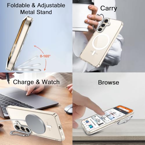 Image of TheGiftKart Ultra-Hybrid Crystal Clear Back Case Cover for Samsung Galaxy S23 5G | Shockproof Design | Camera Protection Bump | Hard Transparent Back Case for Samsung Galaxy S23
