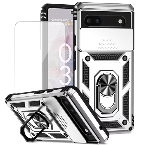 Coque Google Pixel 6A GX7AS antichoc avec protection appareil photo