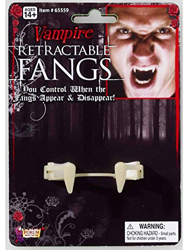 Forum Novelties Retractable Vampire Fangs