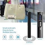Hidden Camera Detector, Anti-Spy Detector, Bug Detector E-Sweeper, GPS Tracker Detector, RF Signal Detector, 5 Levels Adjustable Sensitivity Wireless Hidden Devices Finder 25H Working Time Indoor - Image 4