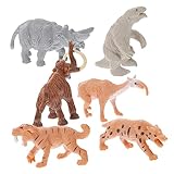 Jouets d'apprentissage pour enfants : ces figurines réalistes sont des modèles de conception primitive en plastique, vives et éducatives, jouets pour tout-petits