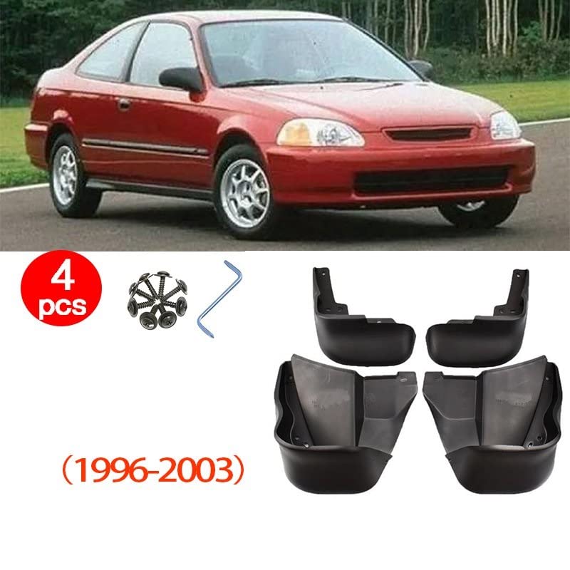 Garde-boue Civic 1996-2003 : Évitez les éclaboussures de boue - 2