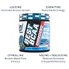 BPI Sports Best BCAA Shredded - Caffeine Free Thermogenic Recovery Drink, Lean Muscle Building BCAA Powder for Women and Men, Preworkout BCAAs Amino Acids Drink- Blue Raz - 25 Servings