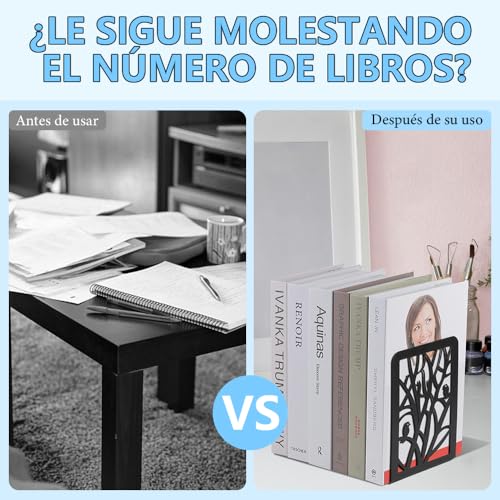 Mejores precios y opiniones de Sujetalibros tabla con los diez mejores. 12 Imagen adicional