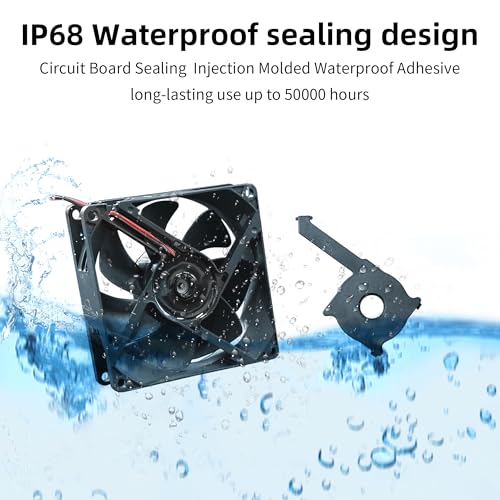 Ventilador de refrigeración impermeable IP68 para armarios exteriores 2
