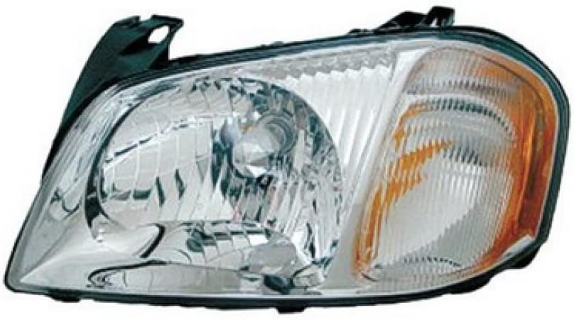 KarParts360 For 2001 02 03 2004 Mazda Tribute Headlight Assembly Pair Driver and Passenger Side w/Bulbs For MA2502126 MA2503126