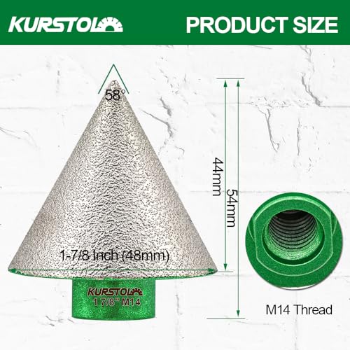 KURSTOL Diamond Beveling Chamfer Bits - Image 2
