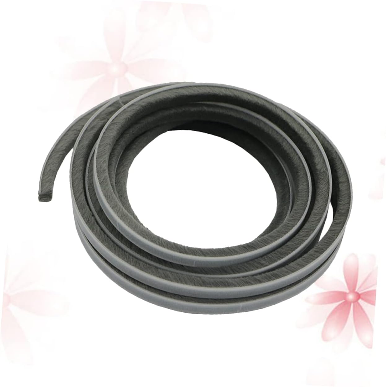 NUOBESTY Noise Reduction Brush Protector Sealing Strip for Window Door 5m Self Adhesive