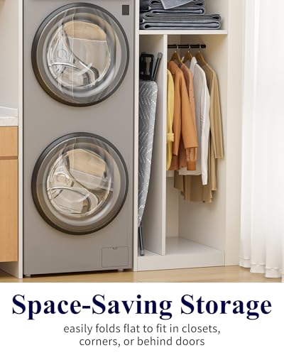 image for Kitsure Folding Ironing Board - Height Adjustable Iron Board in Full S