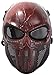 Coxeer Paintball Mask Skull Cosplay Breathable Airsoft Full Face Halloween Mask