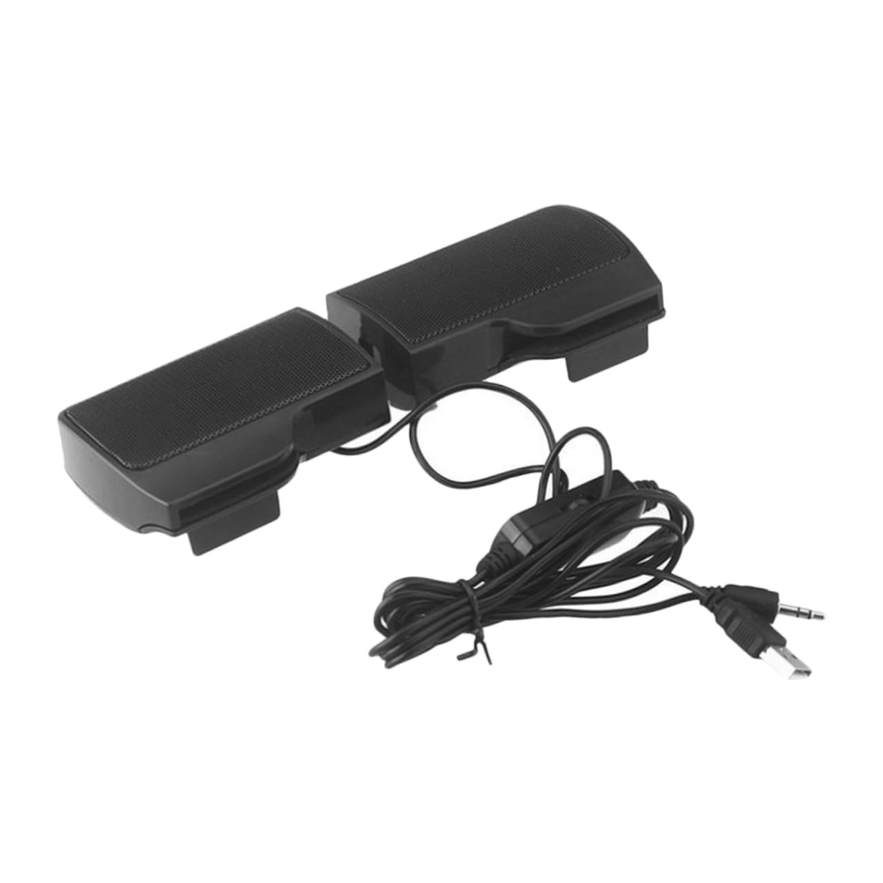 OKUMEYR USB Clip Speaker for Computer Monitor Multi Audio Box Stylish Design Compact for Home Office and Dormitory Use