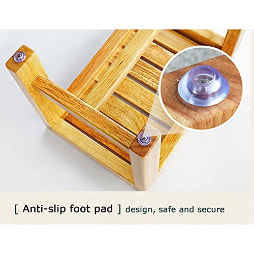 Chaise de bain en bois pour douche handicapé et sénior - 4