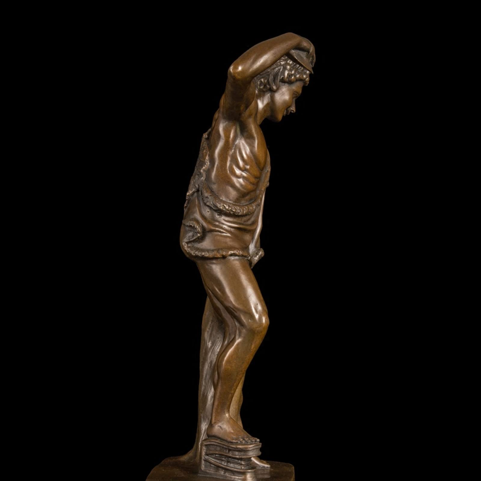 Amazon.co.jp: 彫刻像彫刻置物青銅製の有名なギリシャ神話の神の像