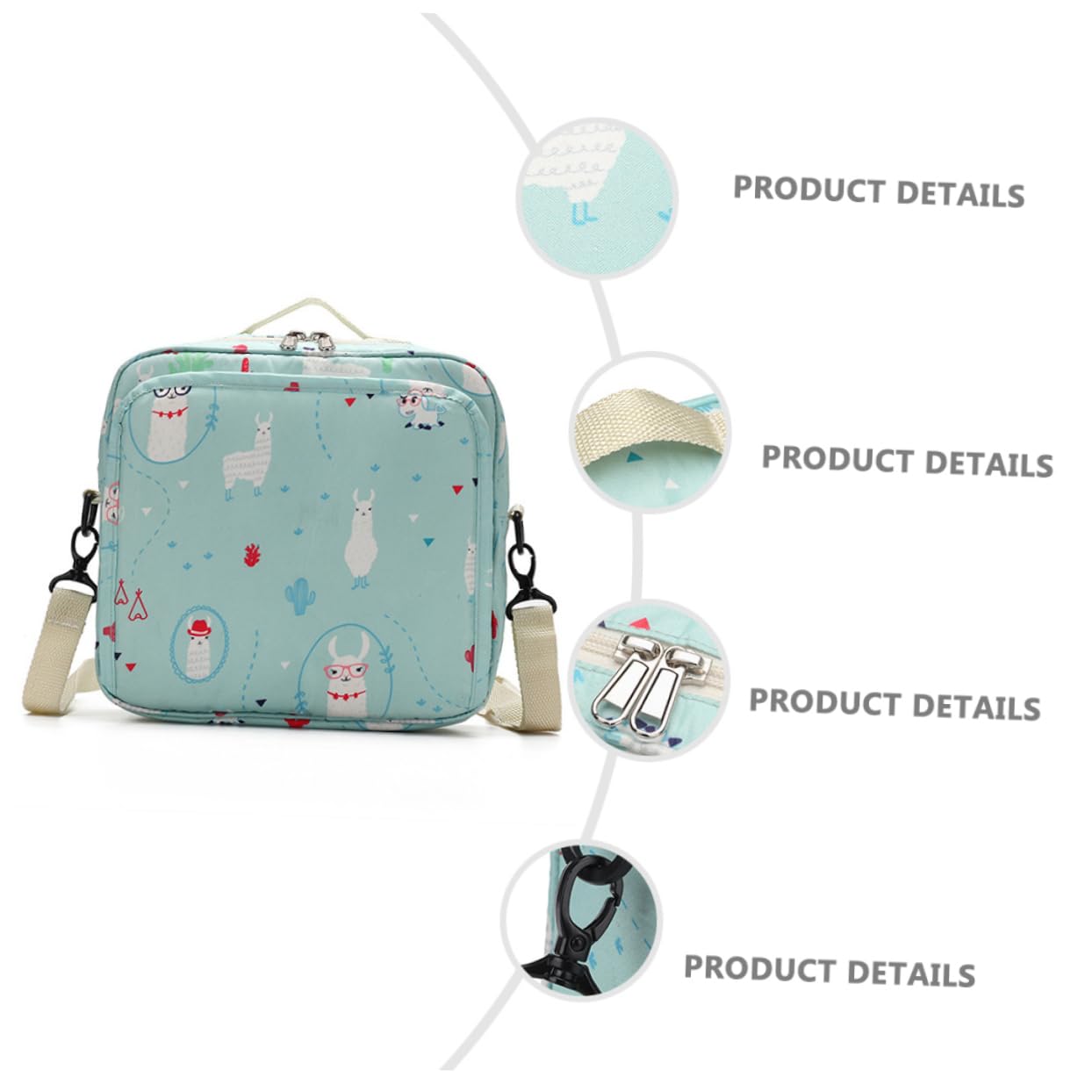 BESTonZON 2stücke Babytasche Für Windeln wasserdichte Wickeltasche Praktische Aufbewahrungstasche Für Babyausstattung Wiederverwendbarer Organizer Für Windeln Für Mütter Unterwegs