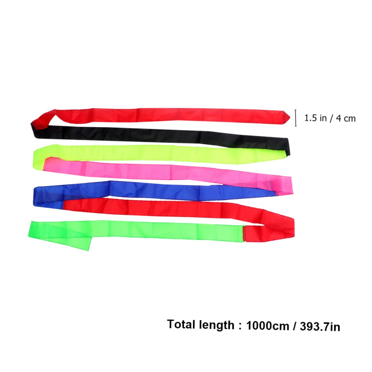 FOYTOKI DIY Kite Tail Streamer 10m Colorblock Tail Rainbow Twirler for Kite Flying