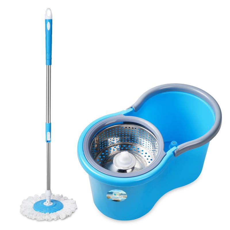 See full amazon price history chart for MAGICBUYS 360 Cleaning Spin Mop for Steel Bucket Floor Cleaning and Microfiber Refills(Blue and Grey) MAGICBUYS 360 Cleaning Spin Mop for Steel Bucket Floor Cleaning and Microfiber Refills(Blue and Grey) (B0D8FWTZRJ) Amazon Price History, Amazon Price Tracker