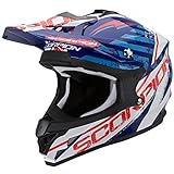 scorpion vx-15 evo air stadium Motorradhelm Scorpion Helm, Mehrfarbig (Gamma Blau), S