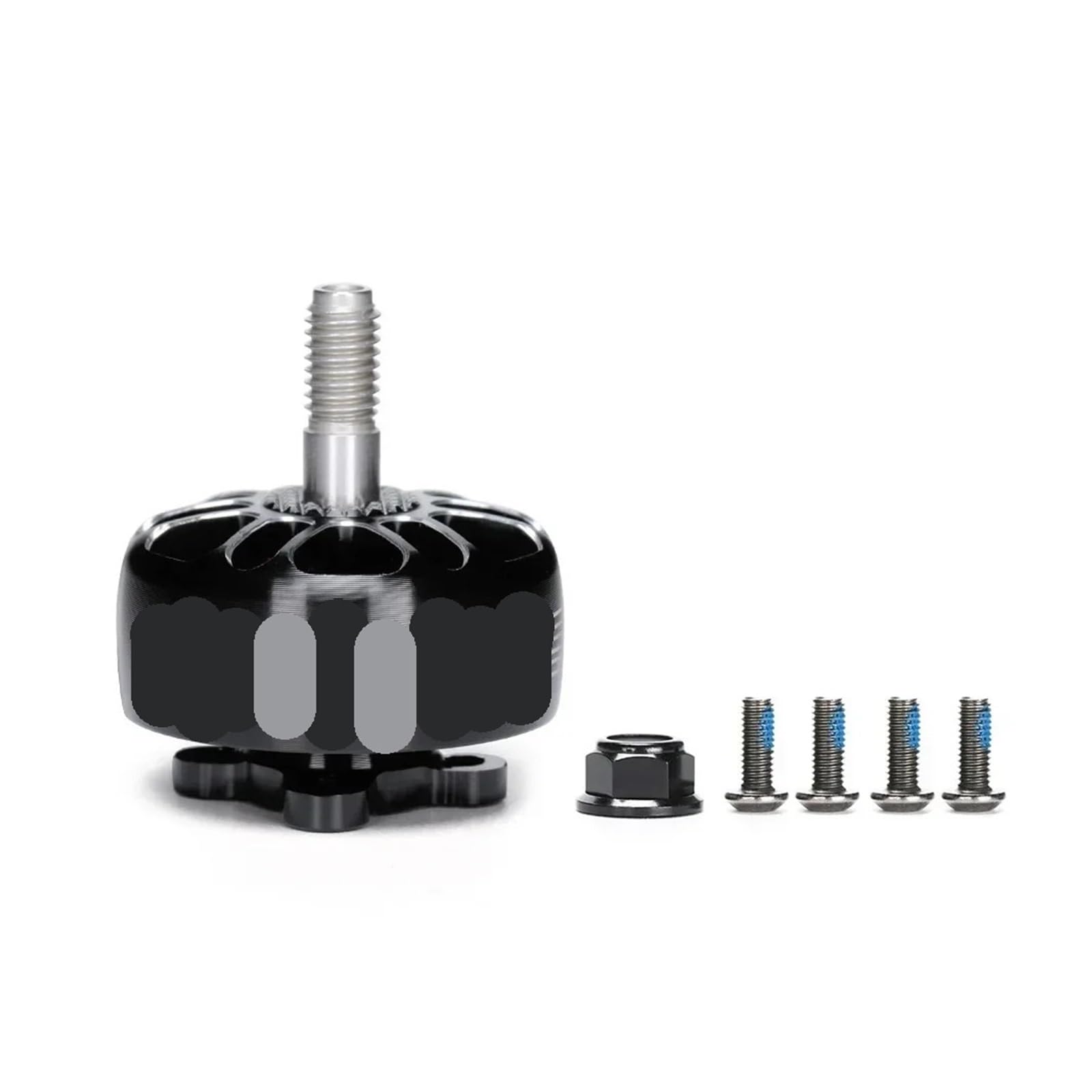 Silnik bezszczotkowy Zestaw 4 bezszczotkowych silników E Pro 2207 1800 kV 6S/2450 kV 2750 kV 4S, 5-calowe śmigła kompatybilne z dronami wyścigowymi FPV (4 szt. 2207 KV1800)