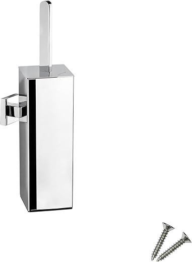 Sagittarius One 360S1 Porta Scopino WC Silicone | Spazzolone Bagno WC Acciaio...