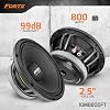 PRV AUDIO 10 inch Midbass Speaker 10MB800FT, 800 Watts, 8 Ohm, 2.5 in Voice Coil, Pro Audio Mid Bass Loudspeaker (Single)