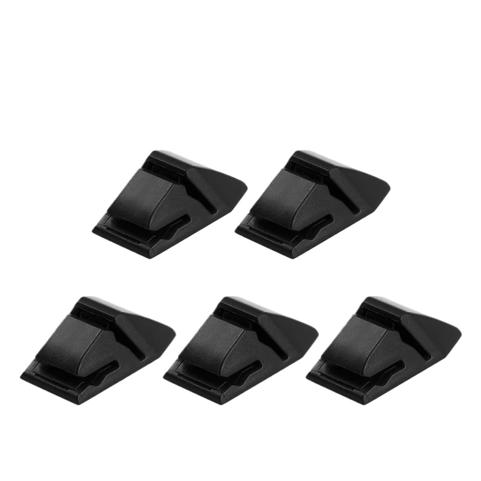 Kxfvyne 5Pcs Portable Car Parking Card Clamp Temporary Ticket Holder Bill Mount Interior Accessories(5Pcs)