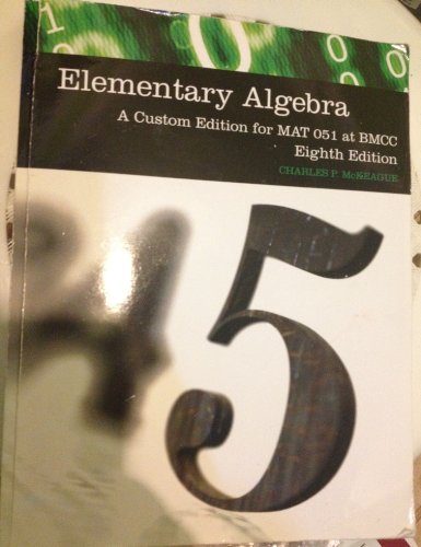 Elementary Algebra 1424059526 Book Cover