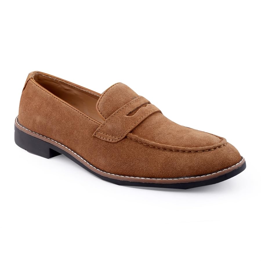 wugatti Men's Suede Slip-On Comfortable & Office Wear Loafers-picture-44
