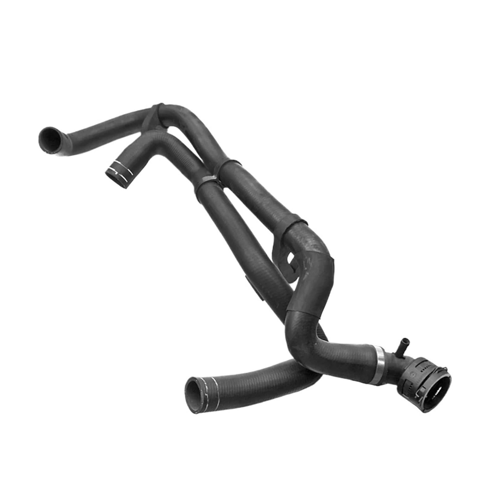 Kunyos One Color Radiator Reservoir Hose For Q7 3.6 Bhk For Vw For Touareg 2007 2008 2009 7L0122101h 7L6122291h Engine Radiator Coolant Hose Pipe Cooling Line