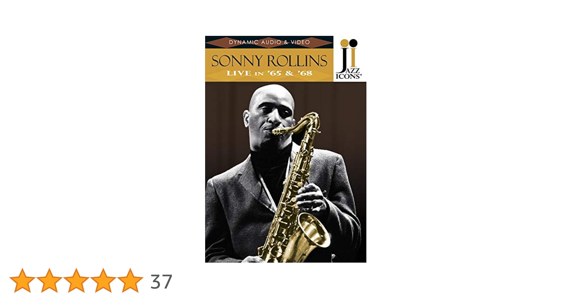 Amazon.co.jp: Jazz Icons: Sonny Rollins Live in 65 & 68 [DVD