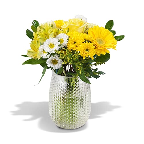 FLORAL, Occasional Vase Arrangement - Rose, Yellow - Wedding, Anniversary, Birthday
