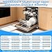 UPGRADED WD28X30219 Dishwasher Upper Rack-SS304 Compatible with General Electric GE Hotpoint Dishwasher Replacement Parts WD28X24397 WD28X23156 WD28X24421 WD28X25190 WD28X26104 Upper Dishrack Assembly