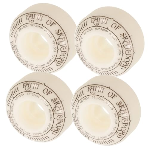 Toddmomy 4 Piezas Rueda de Skate Ruedas de Skate Multiusos s prácticas Ruedas de Skate Rueda para reemplazo Ruedas pequeñas reemplazo de Ruedas Rueda Universal Ruedas Multiusos PU