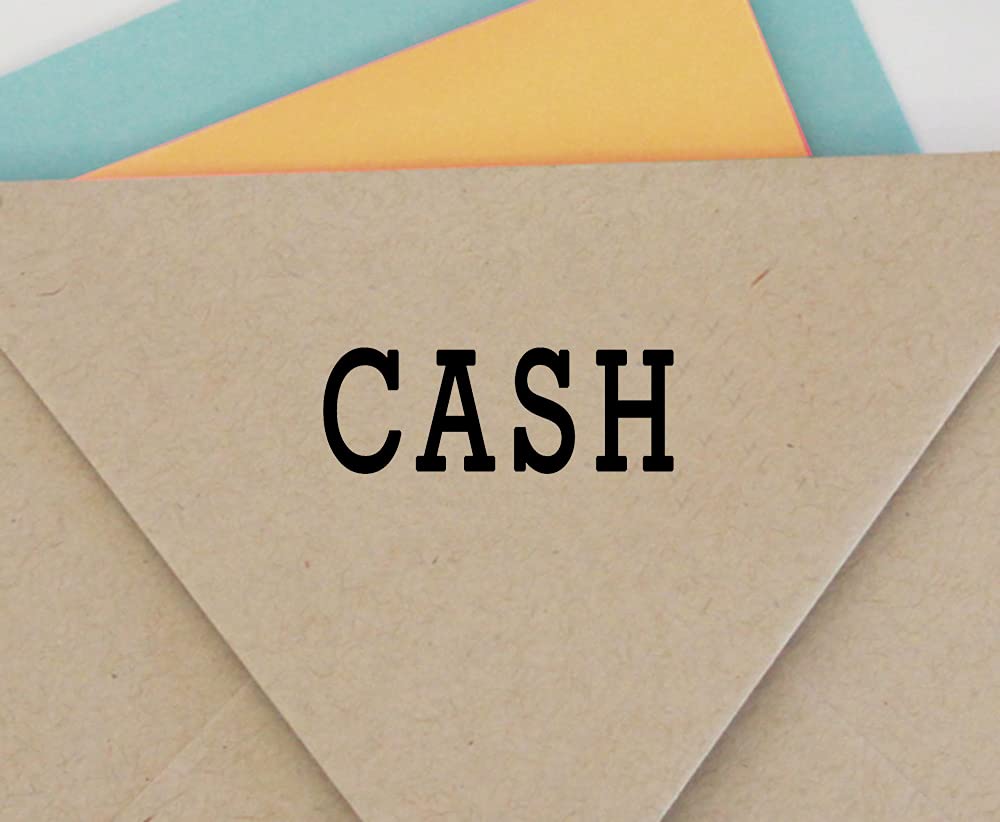 Printtoo Cash Self Inking Rubber Stamp Office Stationery Custom Shiny Stamp
