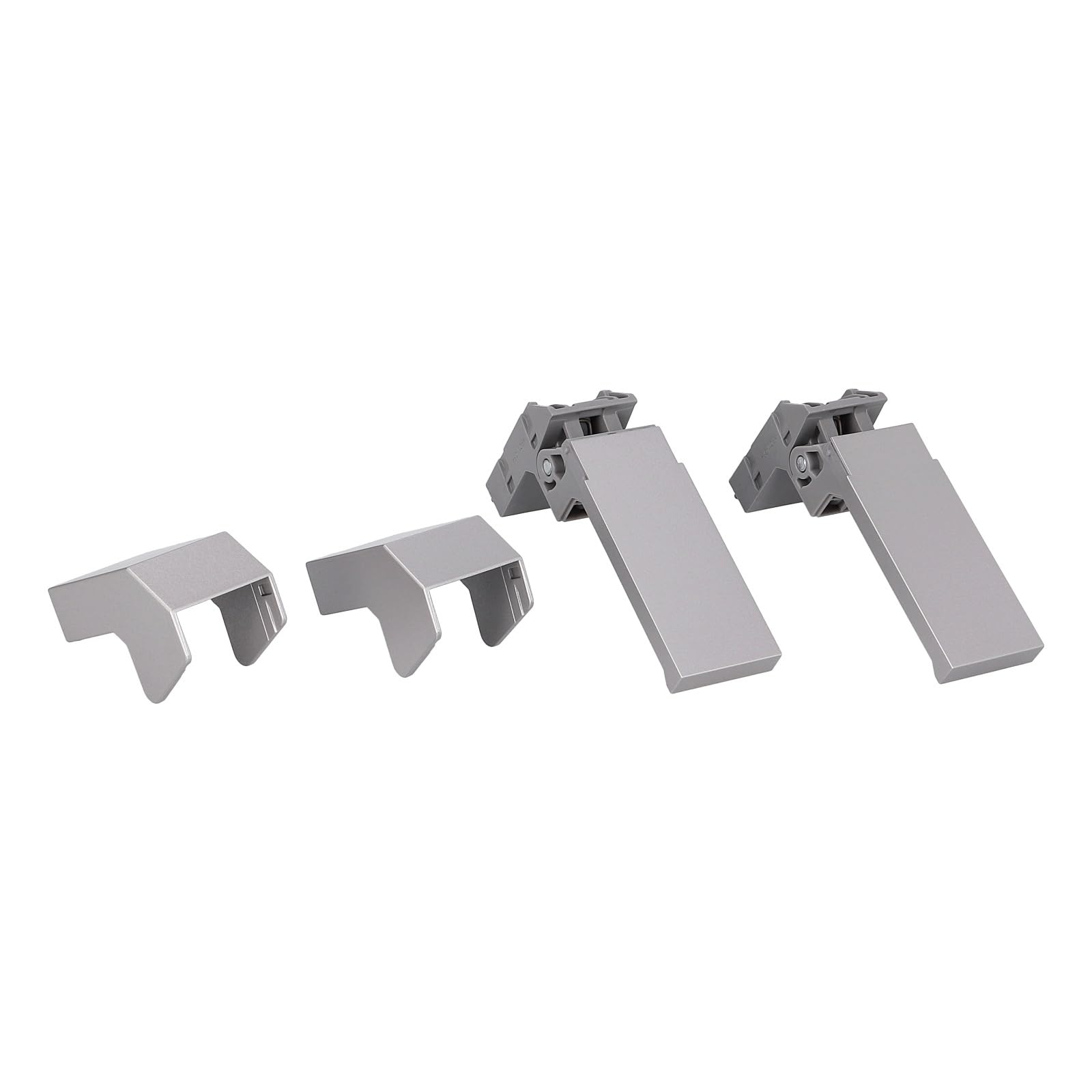 easyPART passend für LIEBHERR 9590204 Reperatursatz für Türgriff an | Kühlschrank, Kühlgerät, Griff, Handgriff, Türverschluss, Kühlschranktür, Reparaturset, Klemme, Halterung