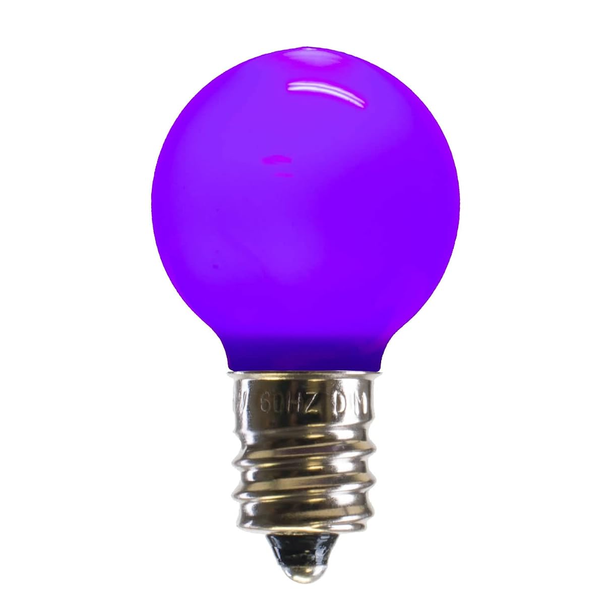 Vickerman G30 Purple Ceramic LED Bulb E12 0.96W 120V Dimmable, Model
