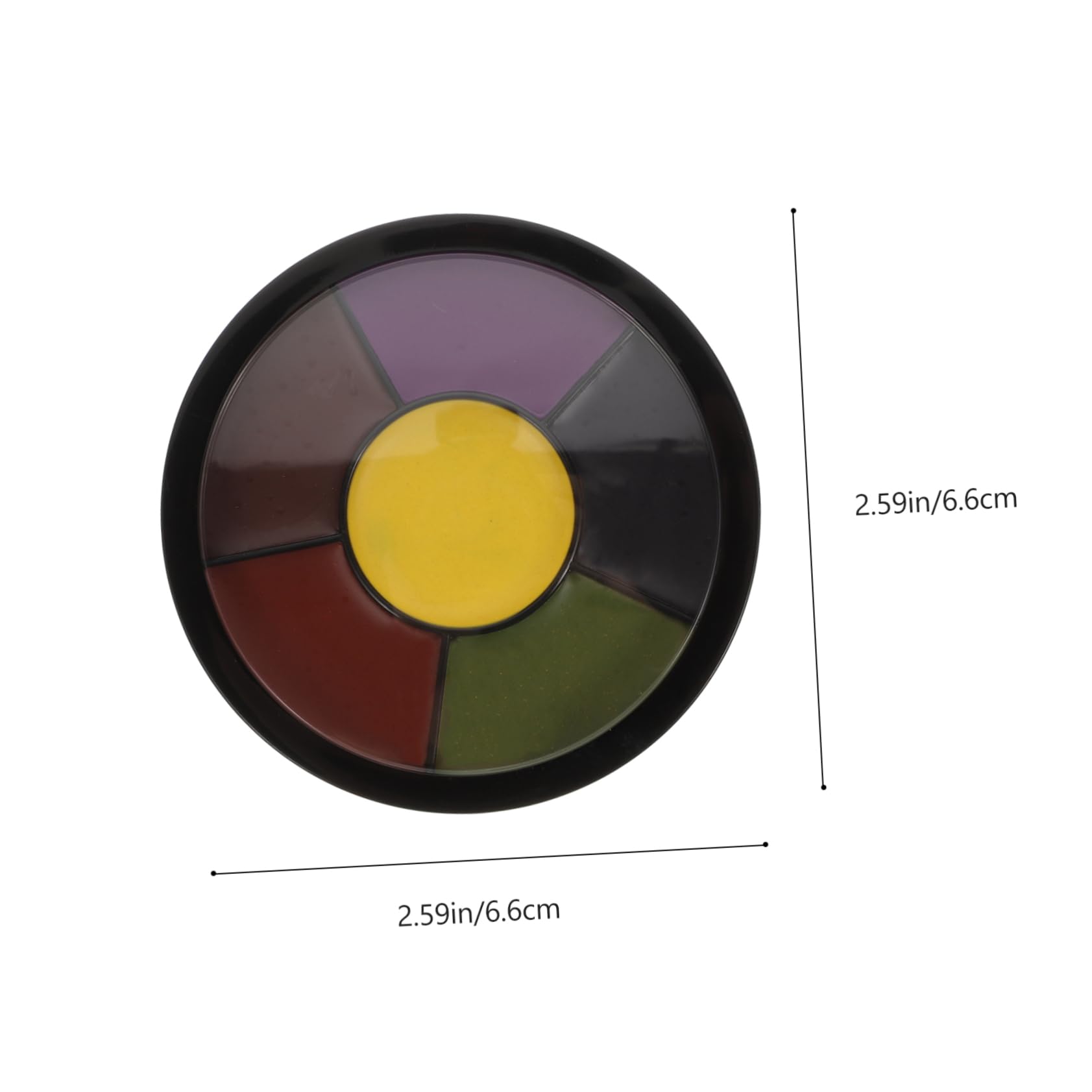 minkissy 3 Pcs Halloween Makeup Kit 6 Colors Body Paint Makeup Pigment for Cosplay Horror Wound Effect Halloween Party