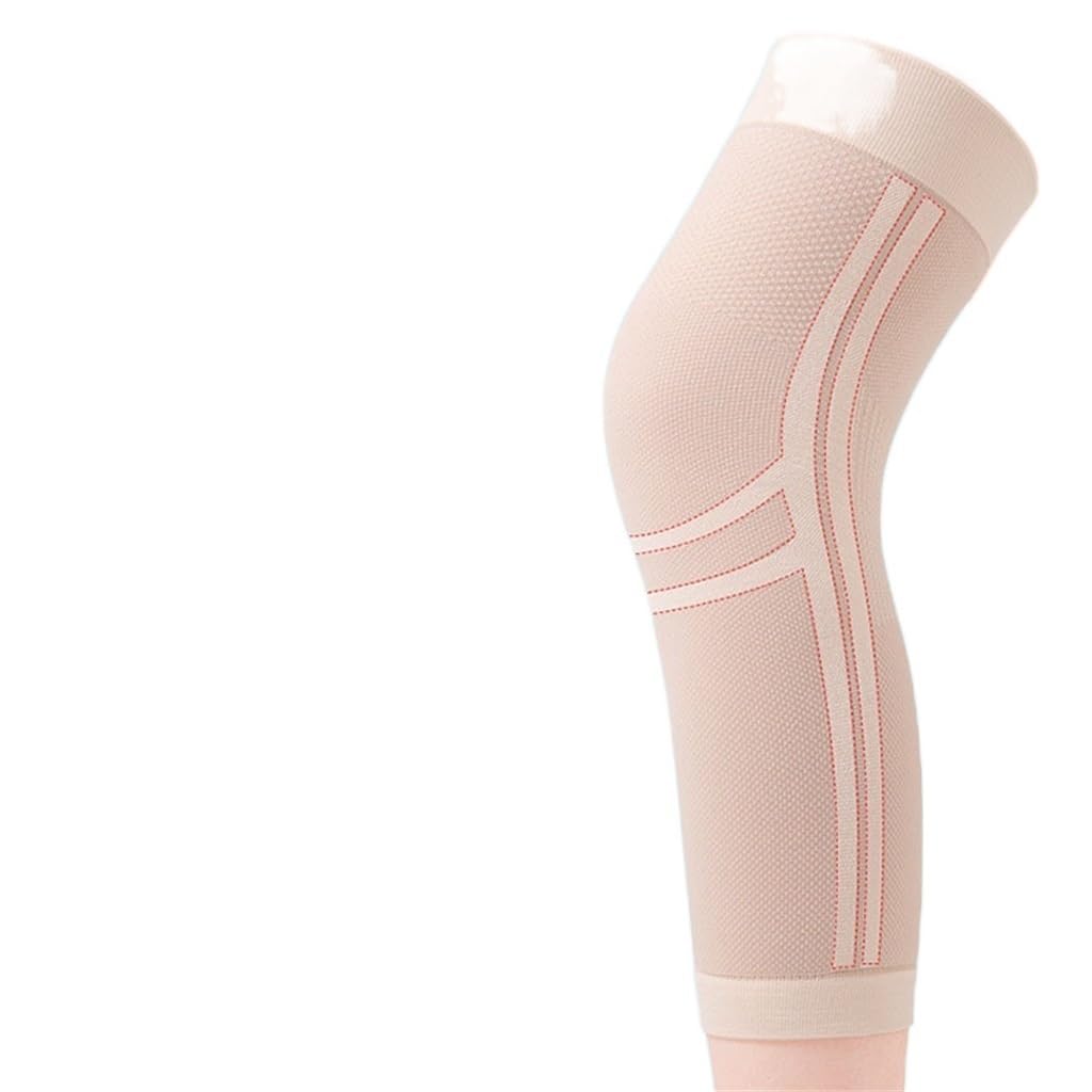 JFDBGU Rodilleras de Piel Suave, Finas y Ligeras, no voluminosas, cálidas y elásticas for Las piernas for Hombres y Mujeres.(3-Pack,Medium)