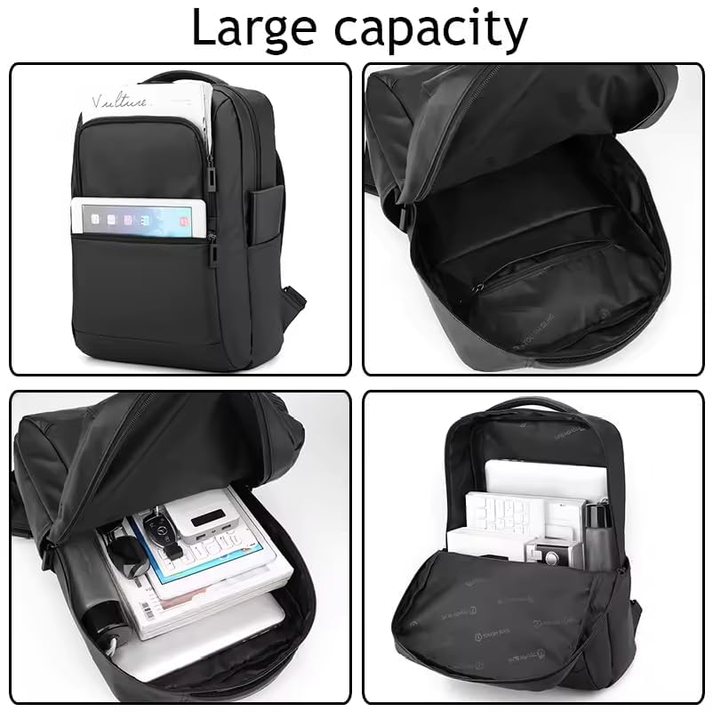 QAWACHH luxury travel laptop backpack is designed for business professionals and travelers (blue) 1