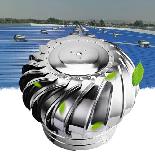 Extractor de aire redondo de 300 mm que soluciona filtraciones de agua y estancamiento de humos