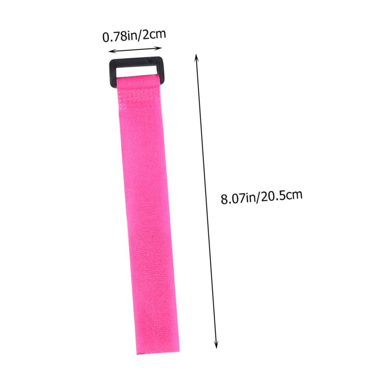 GOOHOCHY 20pcs Angling Rod Binding Straps Adhesive Fishing Pole Tied Straps Practical Accessories for Anglers Random Color