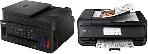 Canon Impresora todo en uno G7020 para oficina en casa Impresora inalámbrica Supertank (Megatank) y PIXMA TR8620a - Impresora todo en uno para