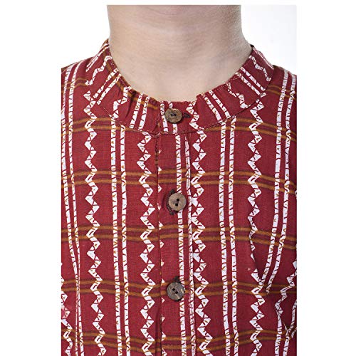 Image of JABAMA Pure Cotton Ethnic Wear Designer Kurta Pyjama Set for Boys & Kids
