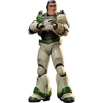 Movie Masterpiece Buzz Lightyear (Space Ranger Alpha), 1/6 Scale Figure, White, Height Approx. 11.8 inches (30 cm)