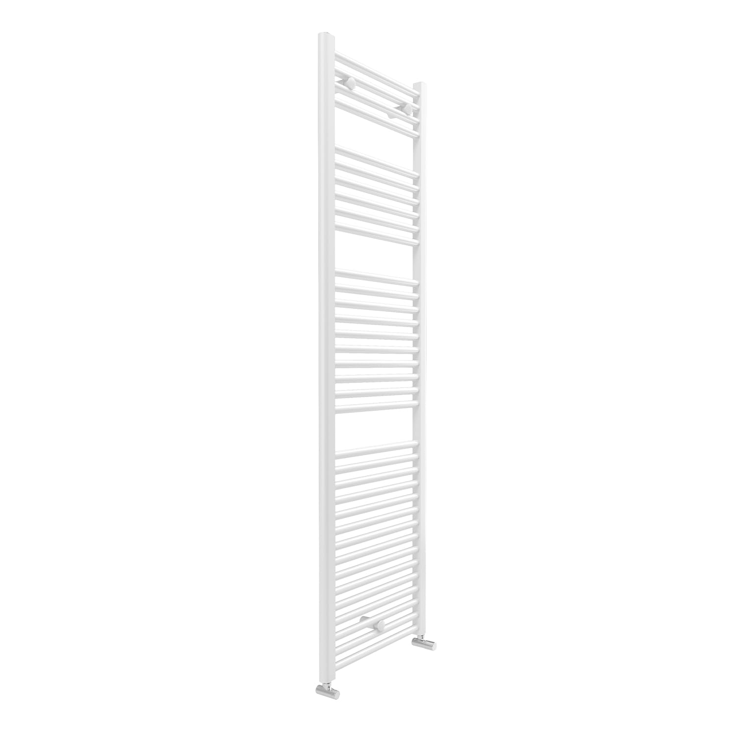 facula - Radiador Toallero DE Agua Ocean Blanco 1703x450mm | (NO Eléctrico) | 3 Soportes+purgador | Conexiones 3x1/2