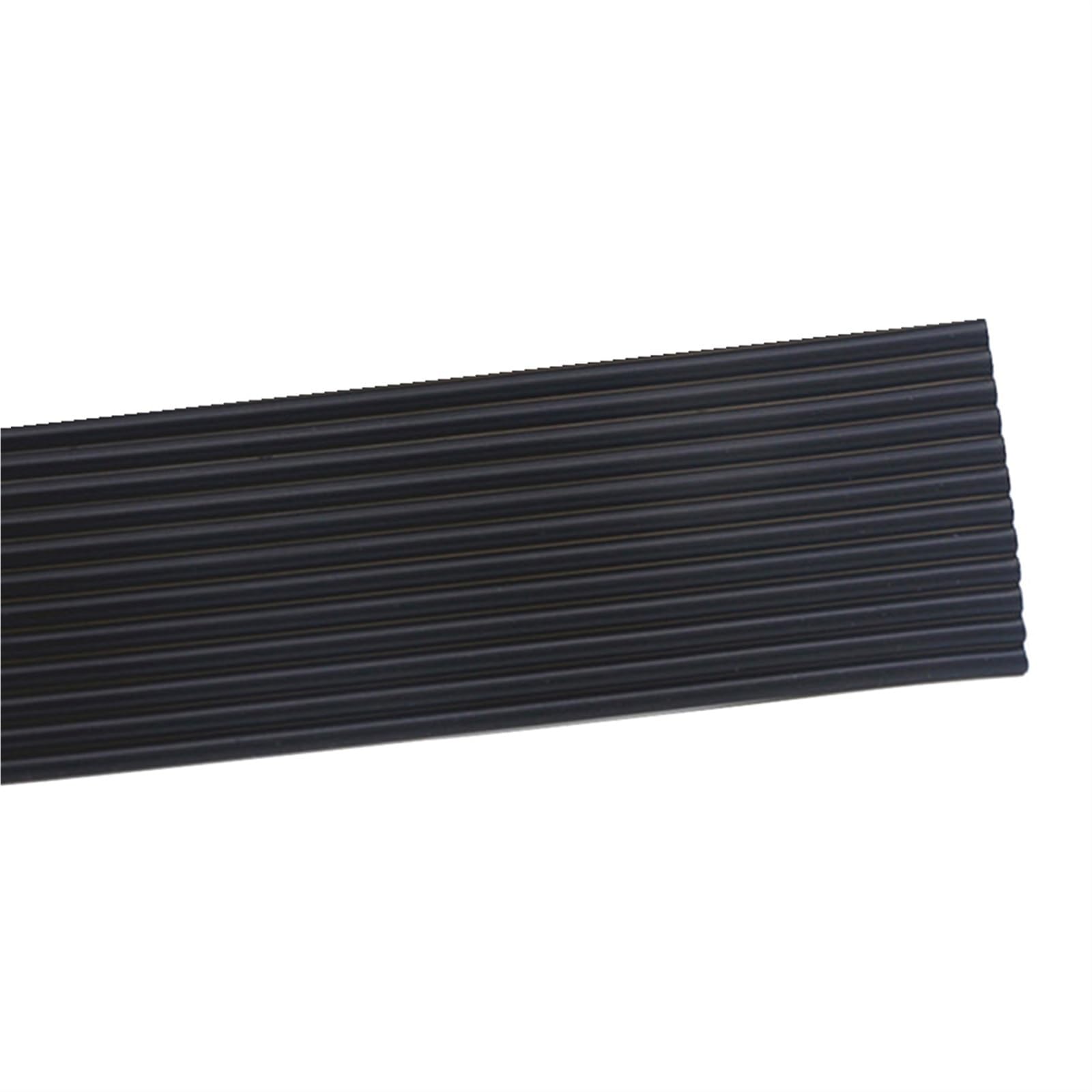 Cable paralelo de silicona supersuave alta temperatura, 10 metros, 22AWG, 0,3 mm2, conector eléctrico negro(12 Pins)