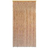 Generico Tenda Antimosche per Porte in bambù 100x200 cm,Trattamenti per finestre,Rete per zanzare-43722