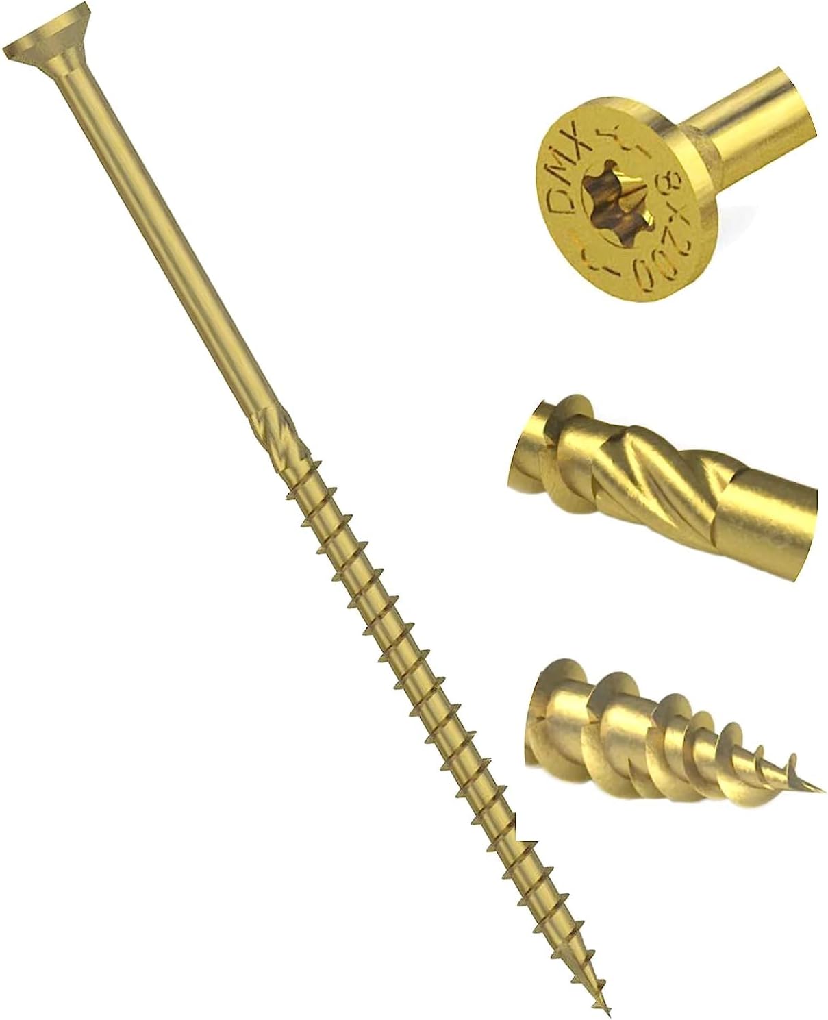 25 x 150mm Heavy Duty Railway Sleeper Fixing Screws TIMBERFIX