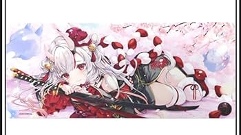 百鬼あやめ Amazon.co.jp: ワイドラバーマット 百鬼あやめ 活動4周年記念