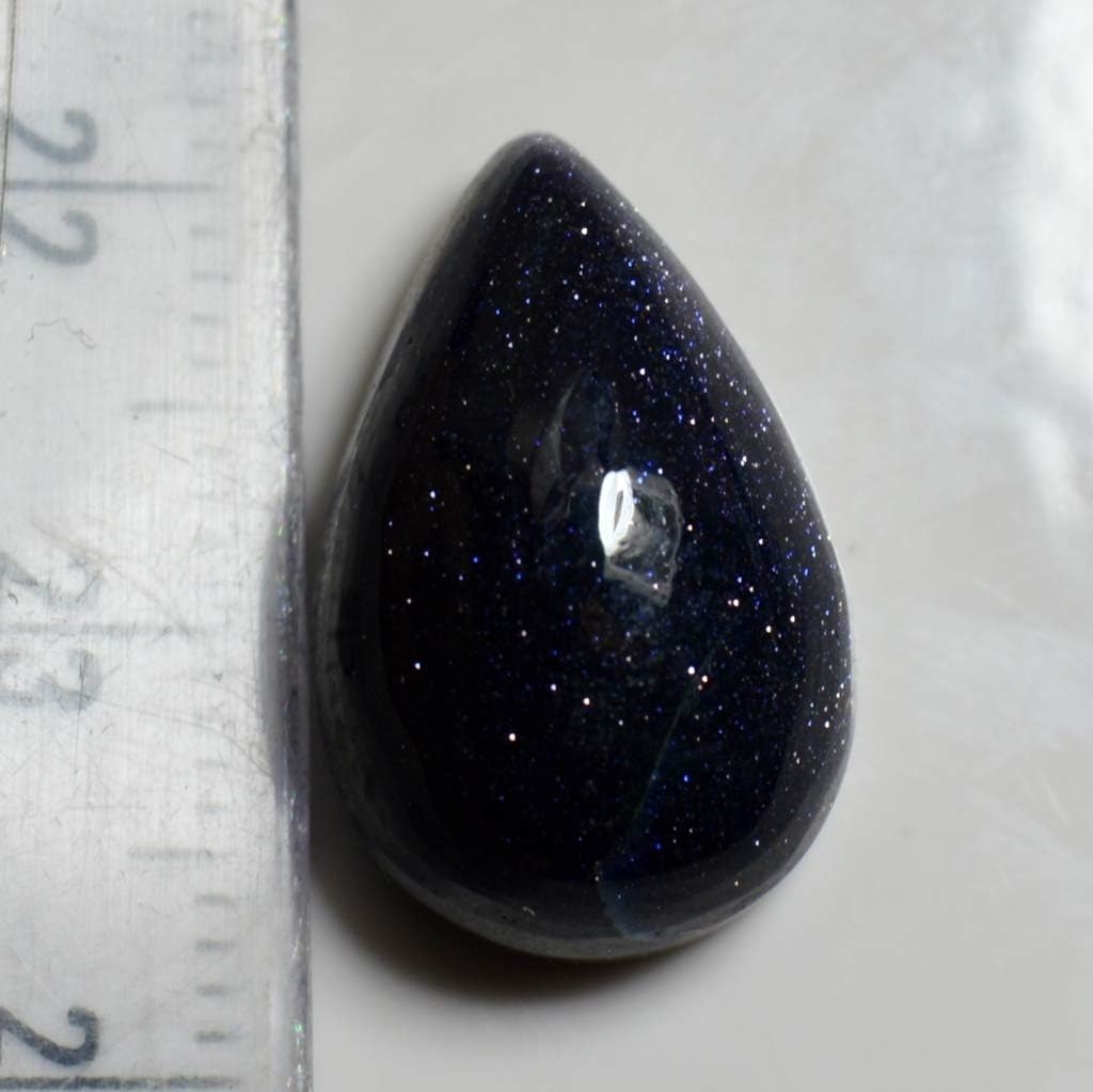 18X12 MM Size Sunstone Gemstone Blue Pear Loose Gemstone at Wholesale Price for Astrology